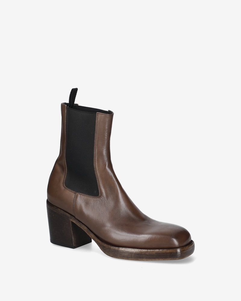 Stivaletti in Pelle Marrone