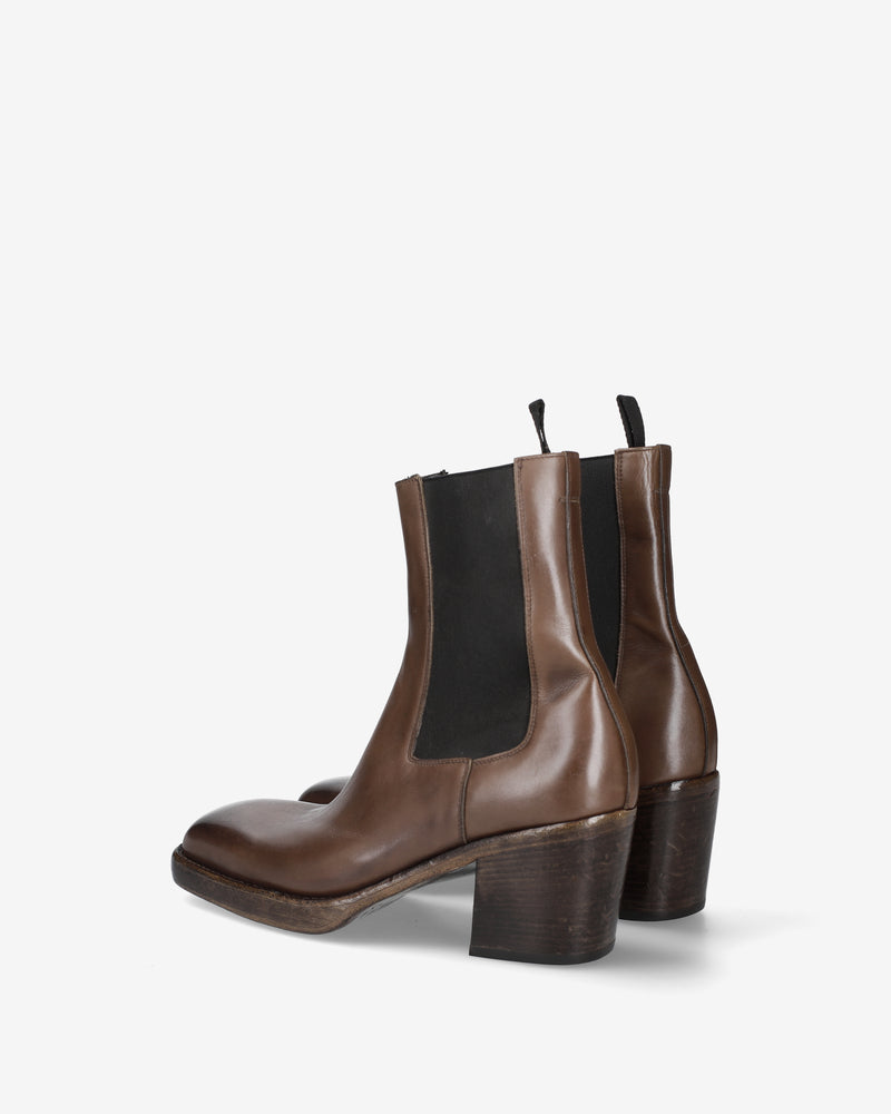 Stivaletti in Pelle Marrone