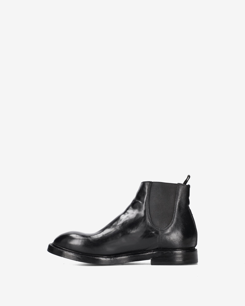 Brushed leather Chelsea boots