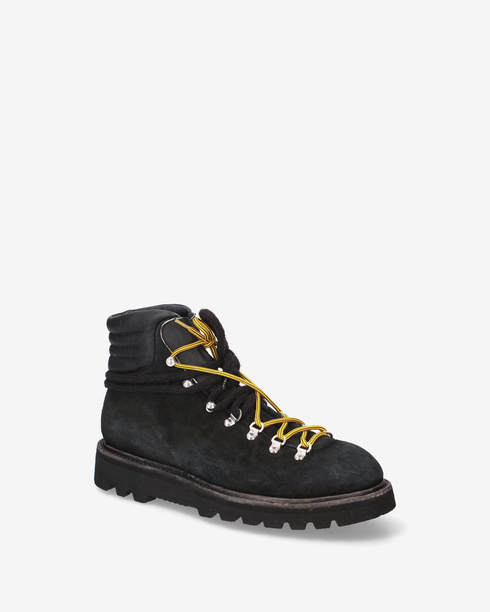 Lace-up cloth boots