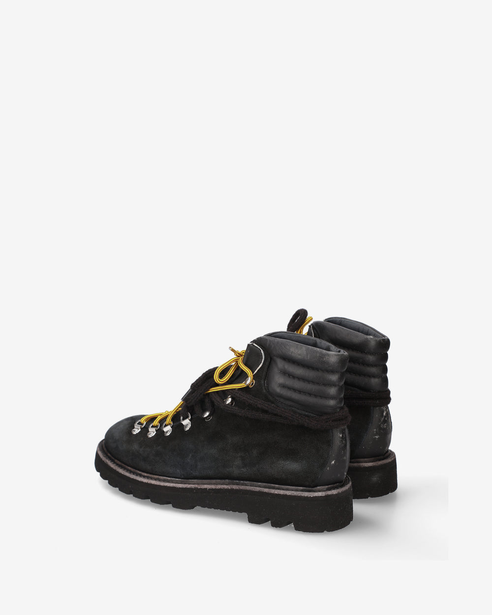 Lace-up cloth boots