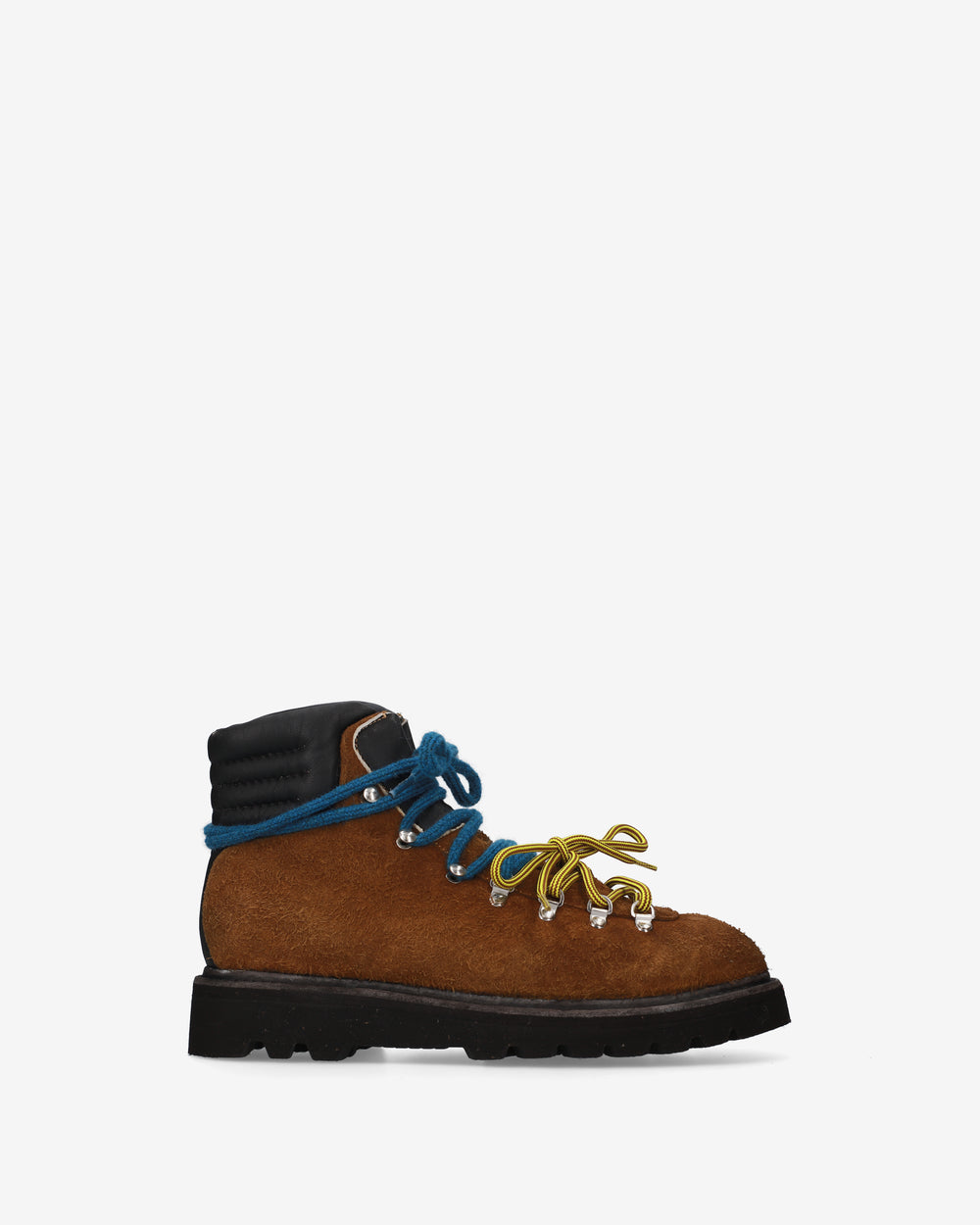Brown suede ankle boots