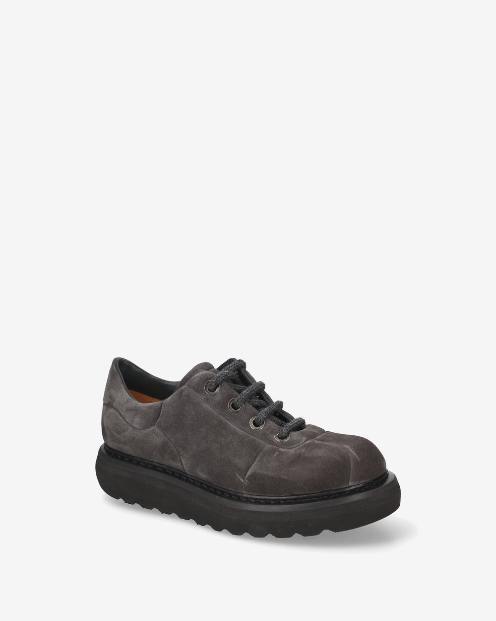 Maxi Derby in Rain Lavagna Leather