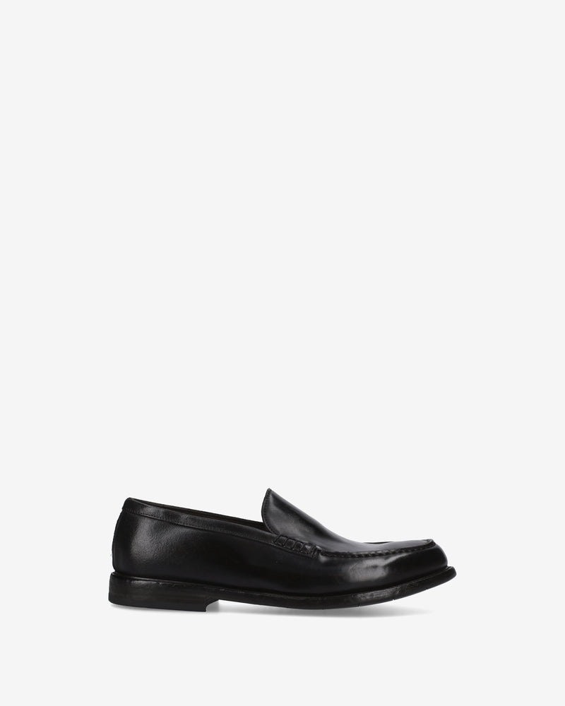 Mocassini Penny in cordovan nero