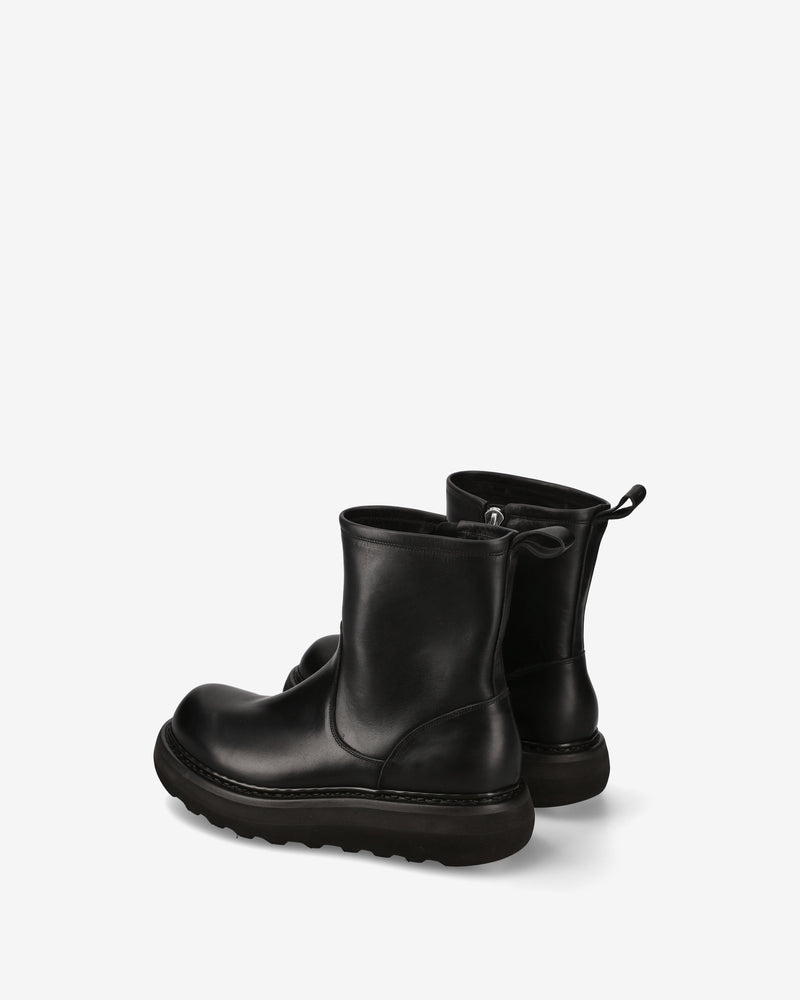 Stivaletto Maxi in pelle elba nero