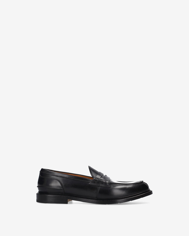 Cordovan penny loafers