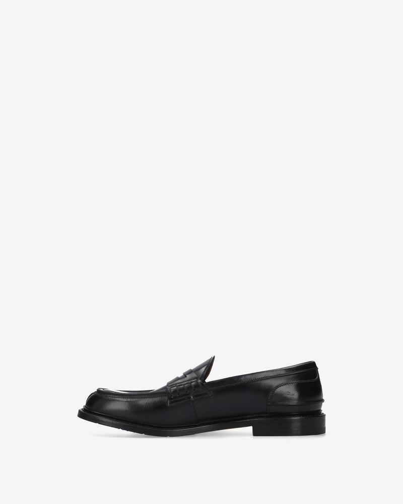Cordovan penny loafers