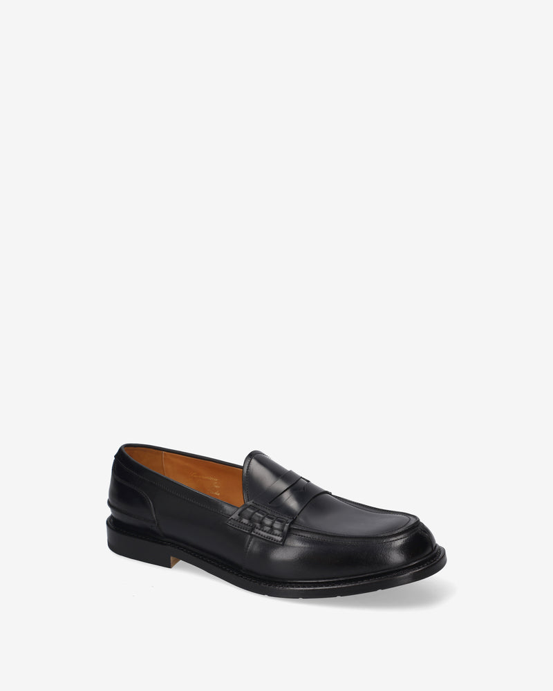 Cordovan penny loafers