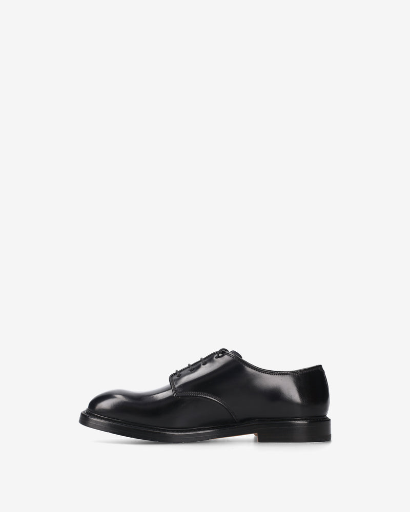 Derby in pelle nera