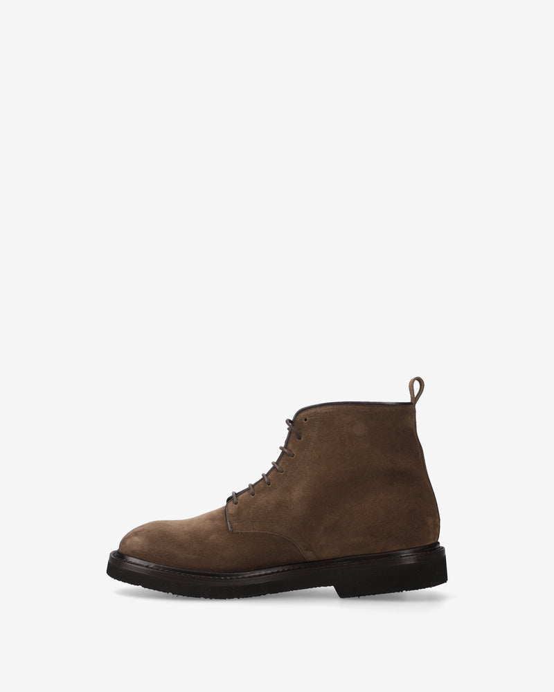 Polacchini in Pelle Scamosciata Marrone