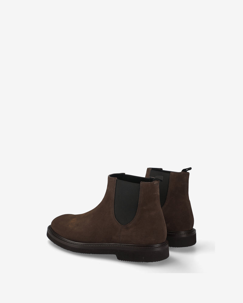 Stivaletti in Pelle Scamosciata Marrone