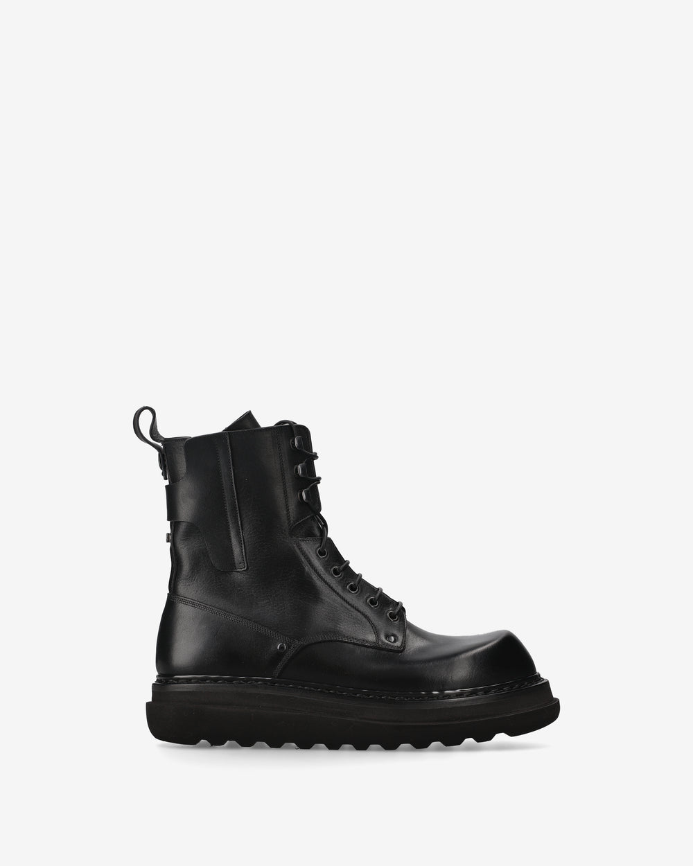 Polacchini in Pelle Nera