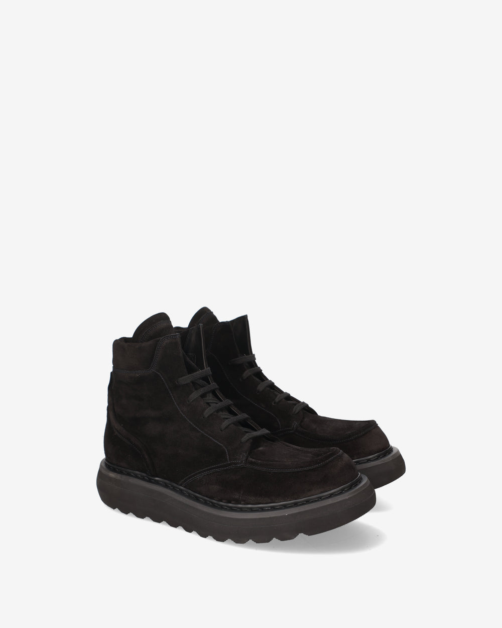 Combat Boot in suede