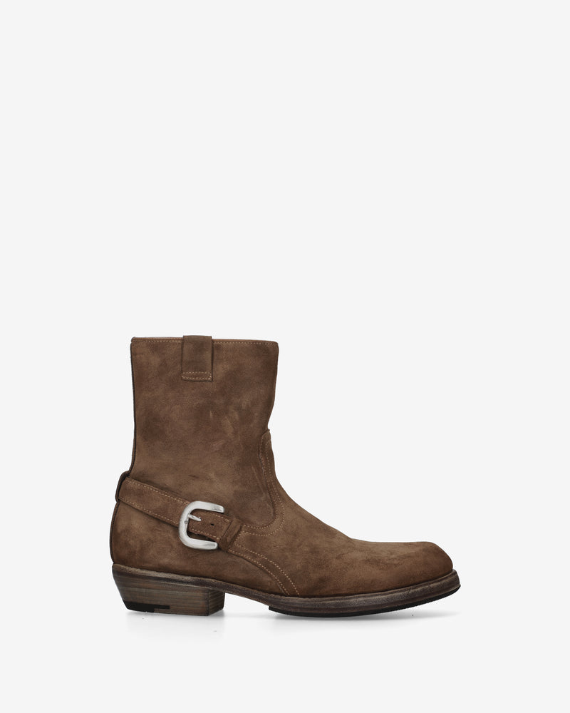 Stivaletto Biker in rain brass Vintage Brown
