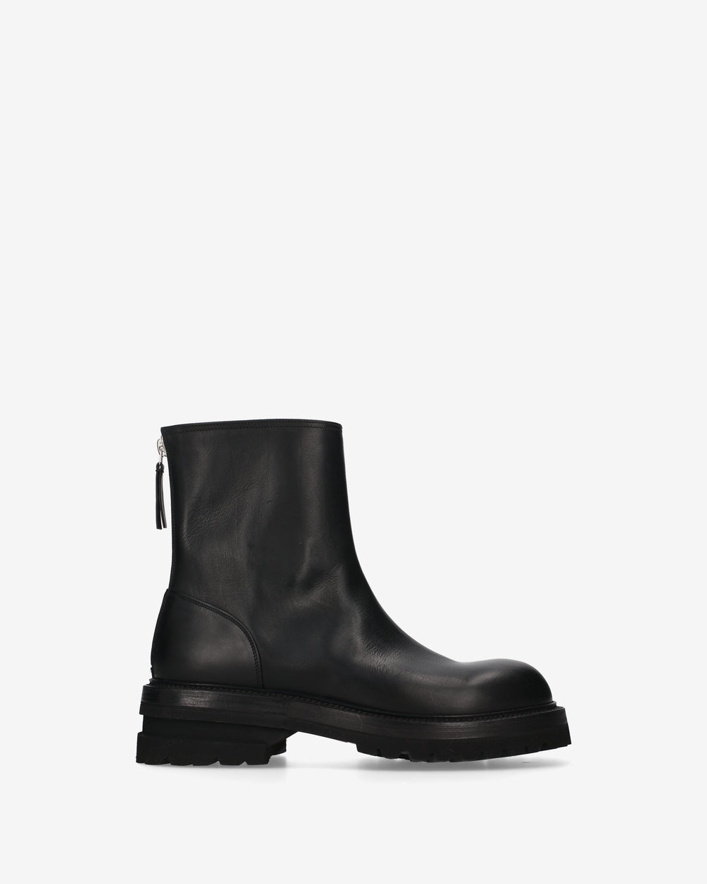 Combat Boot in Elba Nero