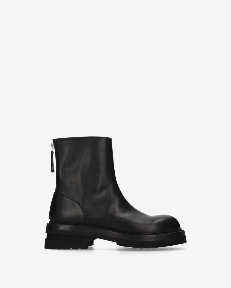 Combat Boot in Elba Nero
