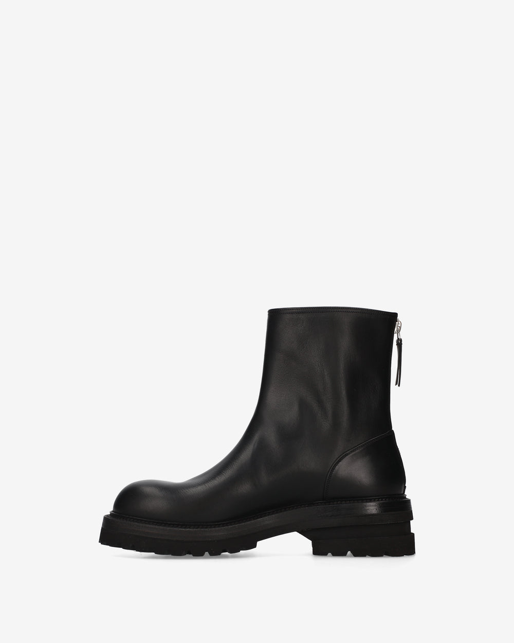 Combat Boot in Elba Nero