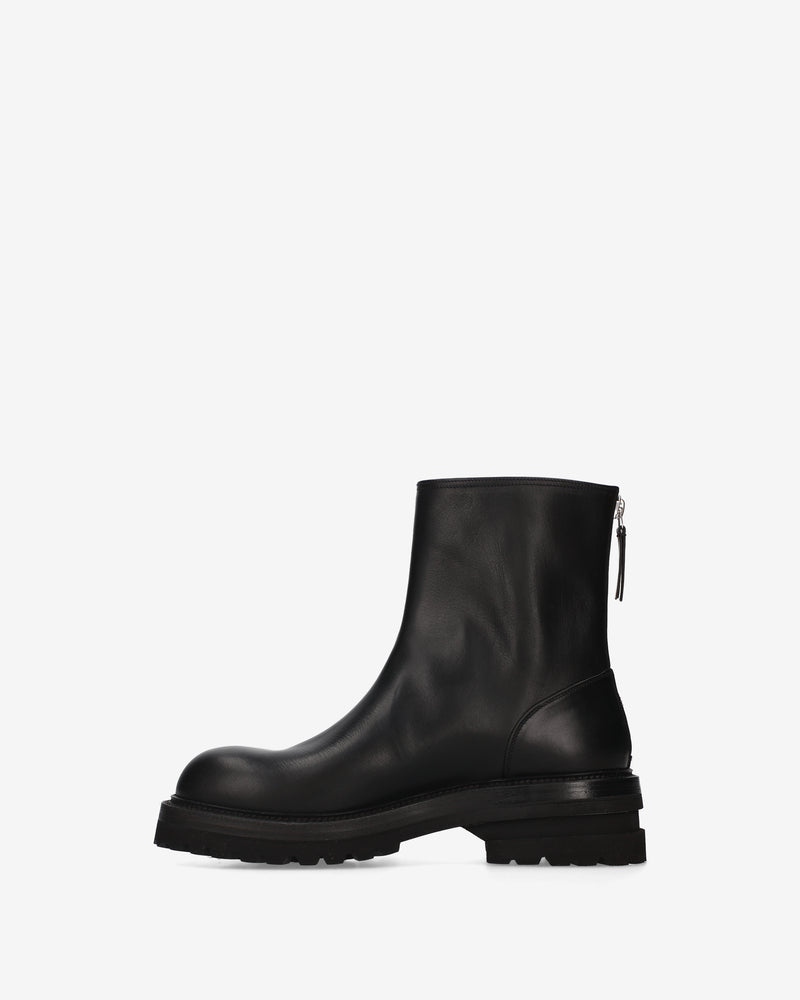Combat Boot in Elba Nero