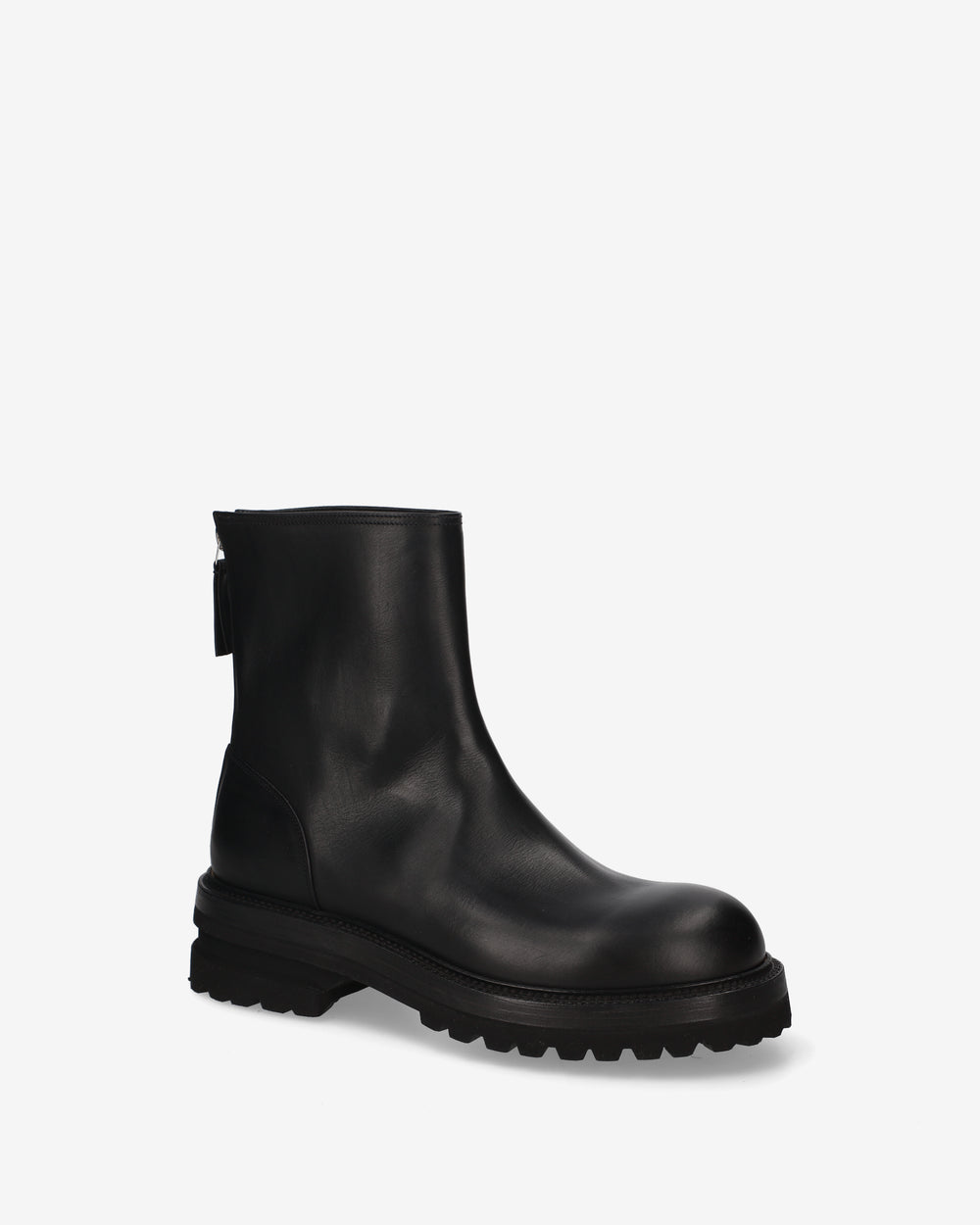 Combat Boot in Elba Nero