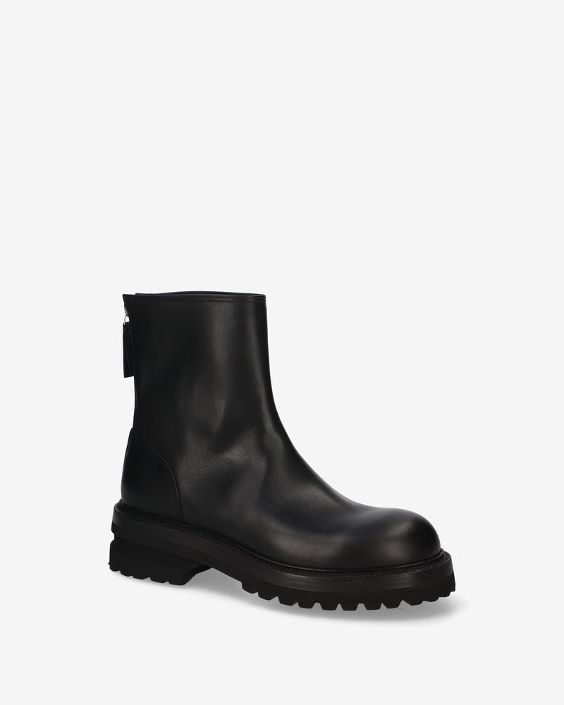 Combat Boot in Elba Nero
