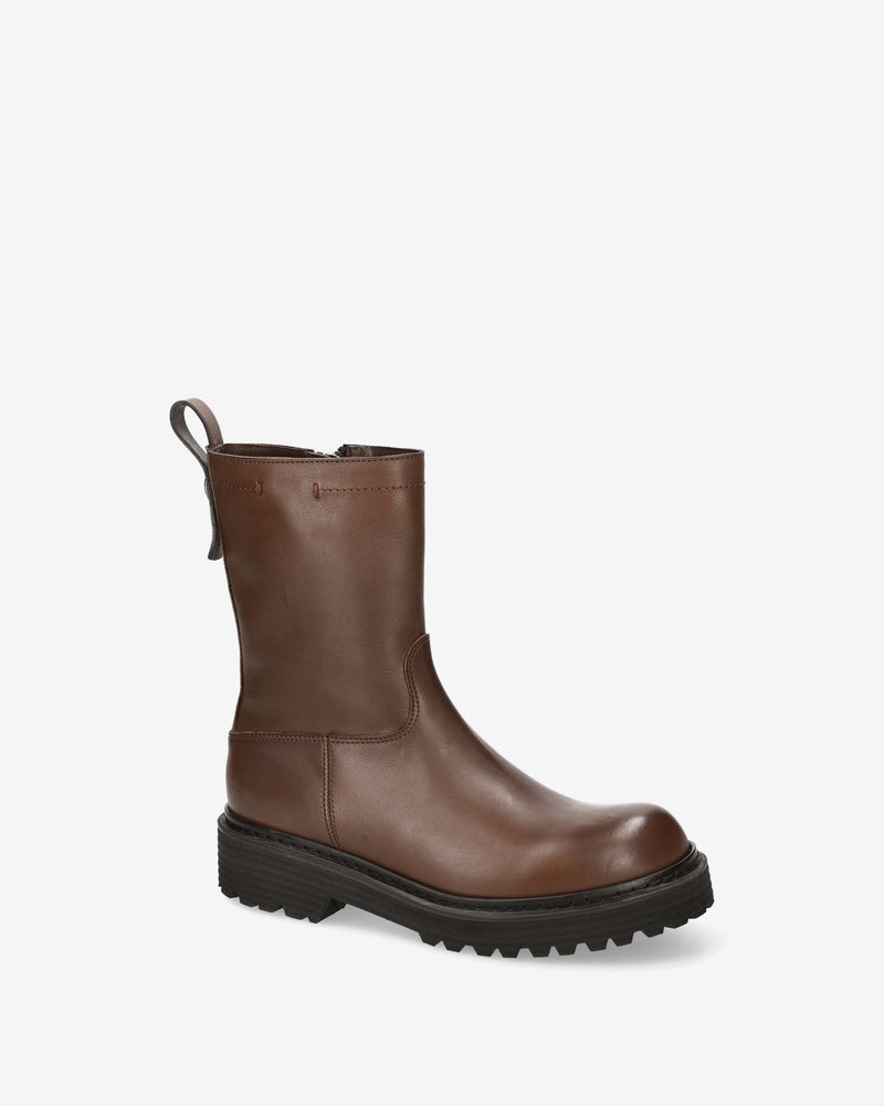 Stivaletti in Pelle Marrone