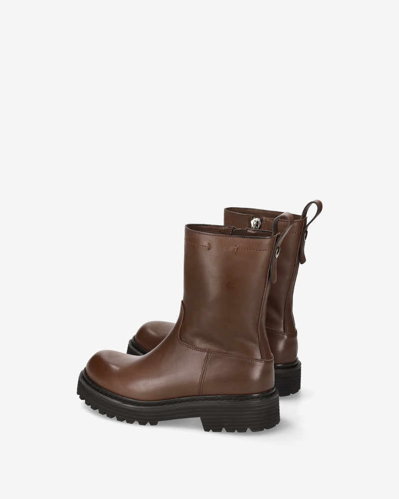 Stivaletti in Pelle Marrone