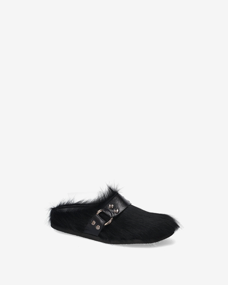 Mules Fur Nero
