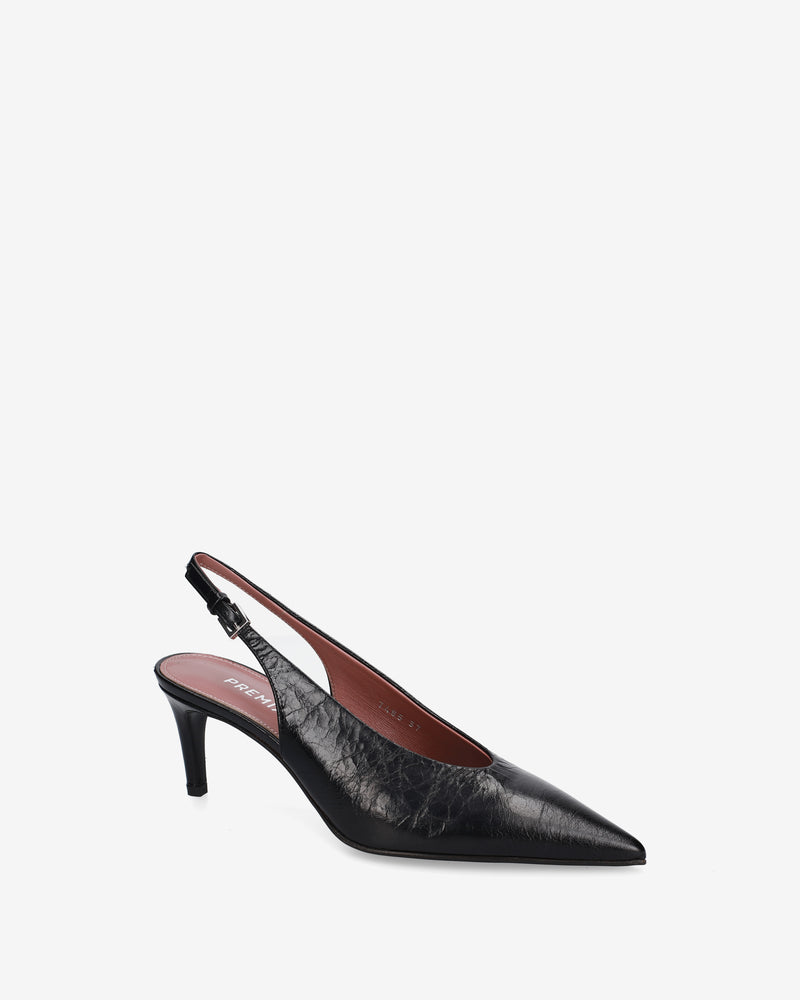 Décolleté Slingback in pelle