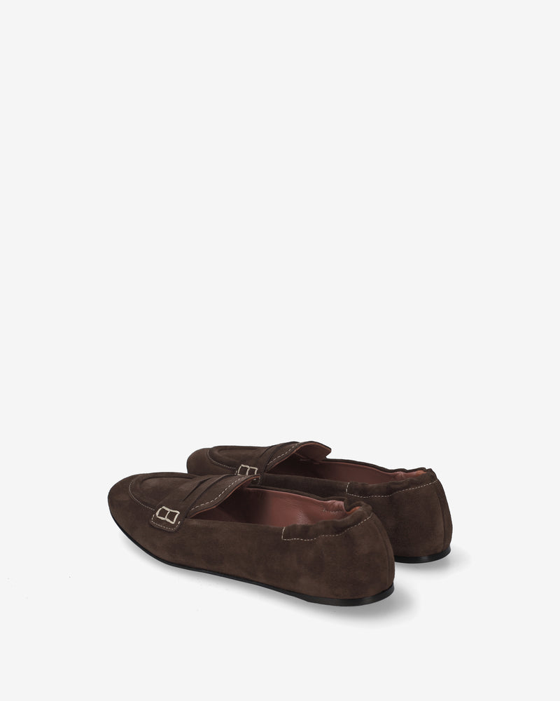 Pocket Suede Loafers