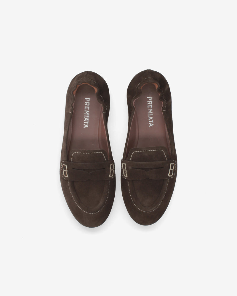Pocket Suede Loafers