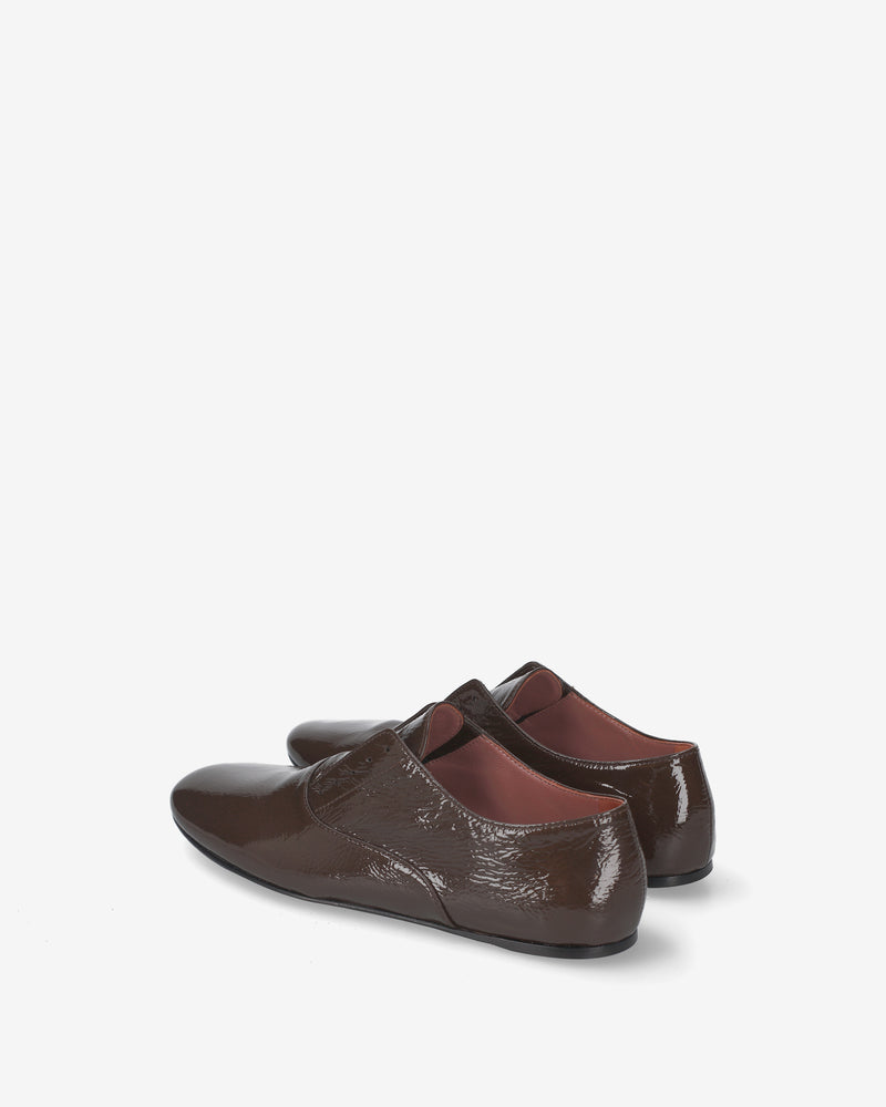 Mocassino Vernice Brown