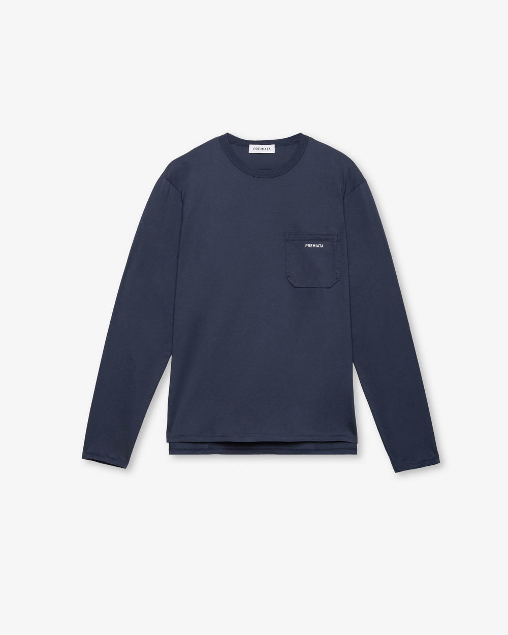 Maglia blu in jersey