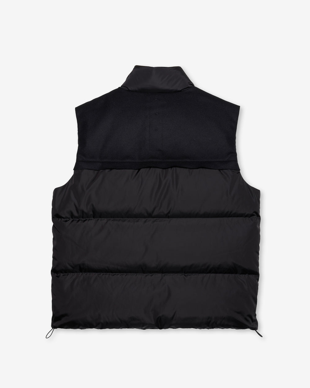 Black Nylon Padded Vest