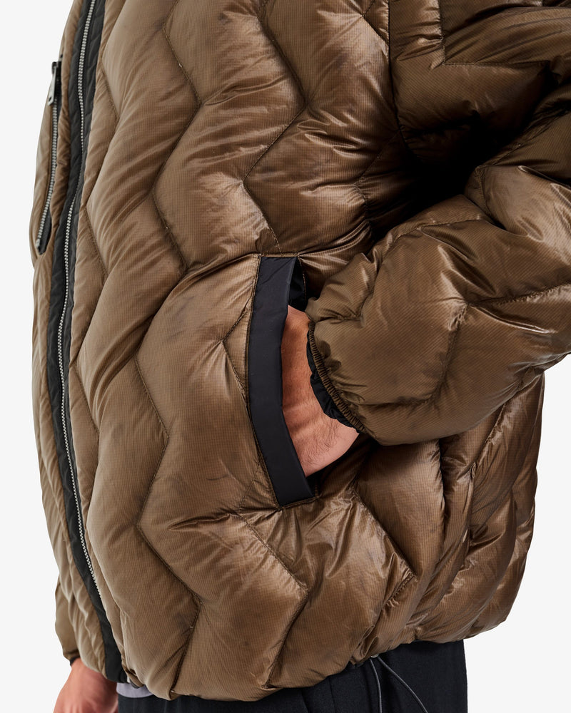 Reversible Hooded Jacket - Black