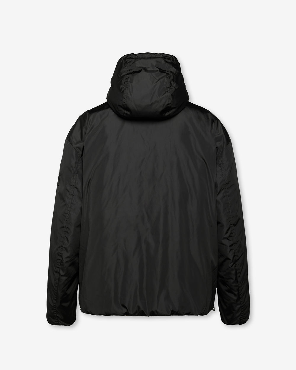 Reversible Hooded Jacket - Black