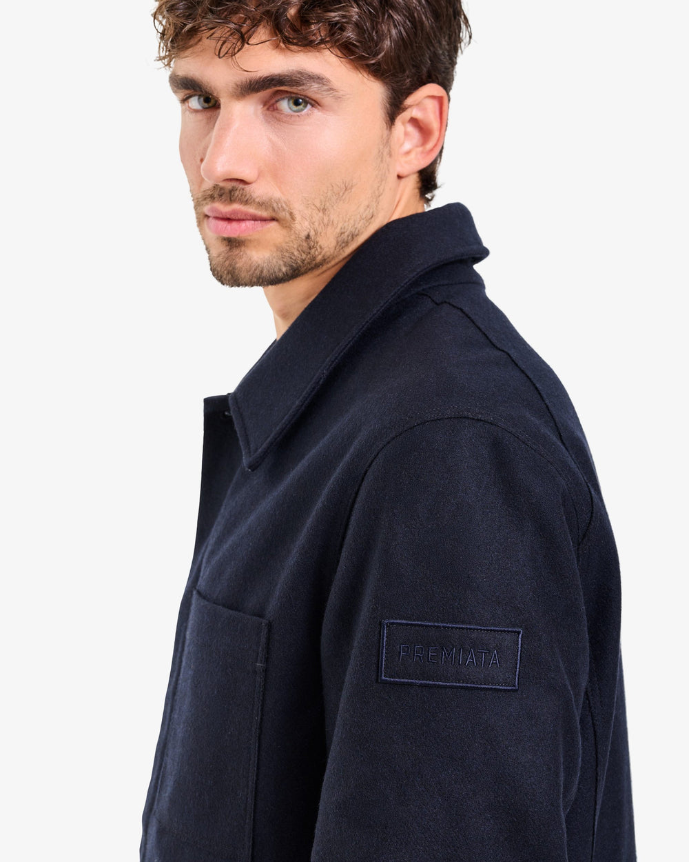 Blue Overshirt Jacket