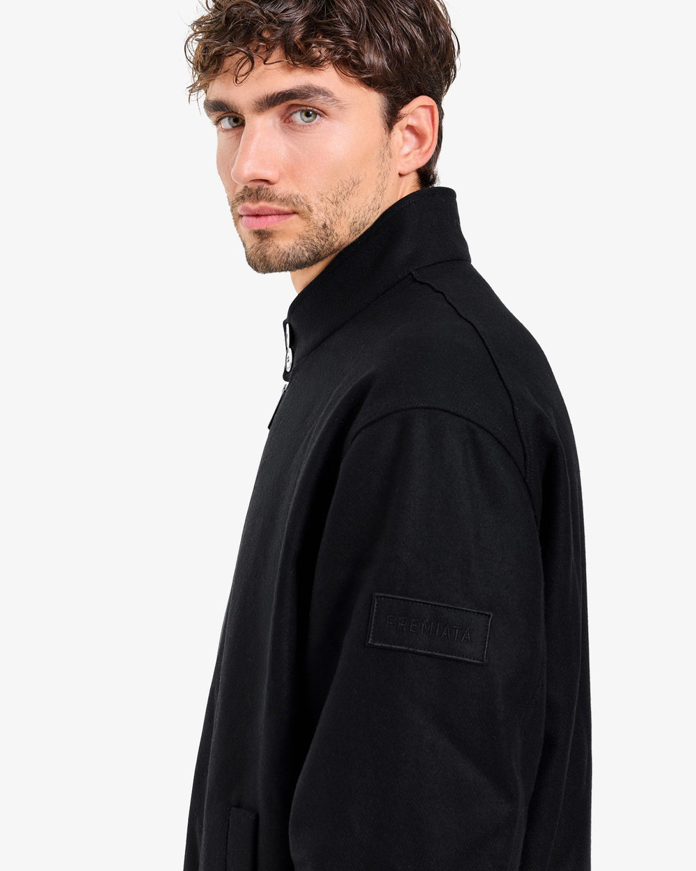 Black Overshirt Jacket
