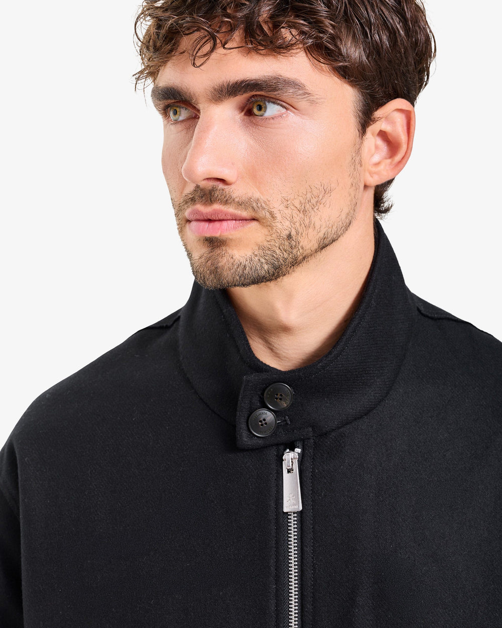 Black Overshirt Jacket