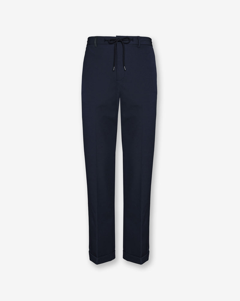 Pantalone Technical Wool Blue