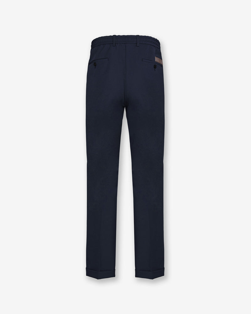 Pantalone Technical Wool Blue