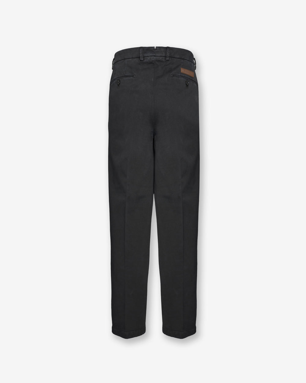 Dark Blue Cotton Chino Pants