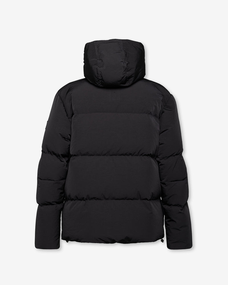Piumino Reversibile con Cappuccio Black