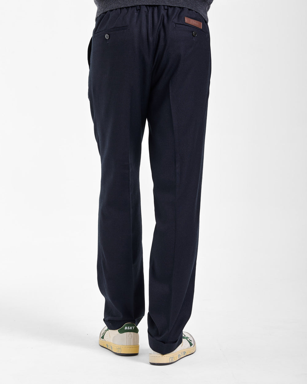 Blue Tailored Pants