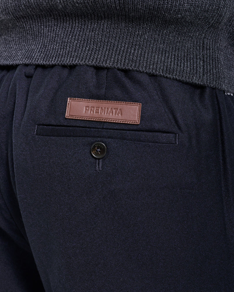 Blue Tailored Pants