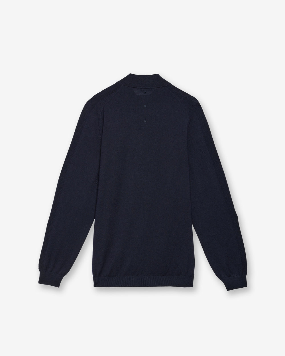 Maglia Full Zip Wool Blue