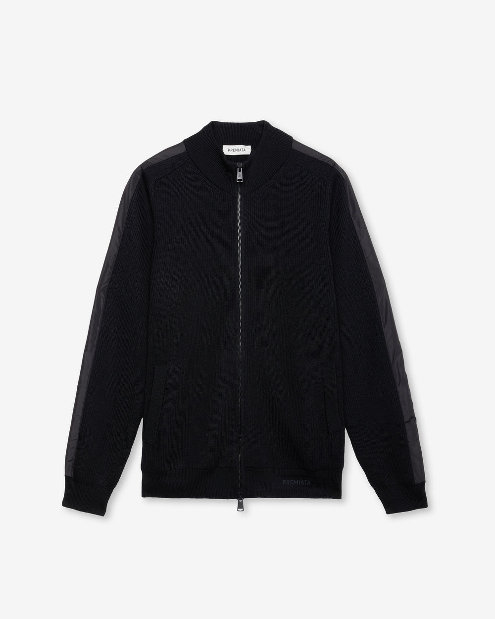 Maglia Full Zip Black