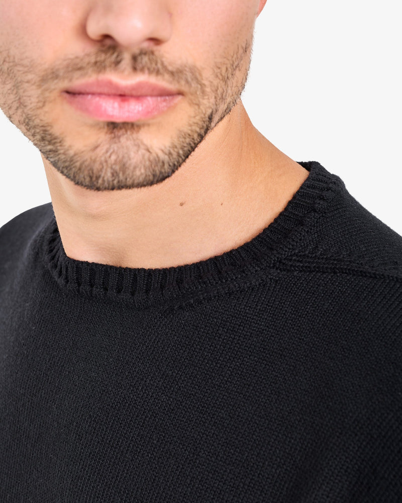 Essential Black Crew Neck Sweater