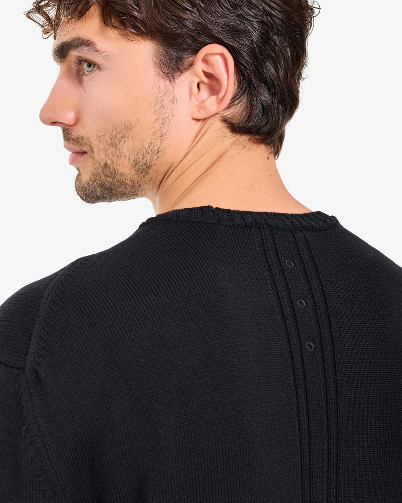 Essential Black Crew Neck Sweater