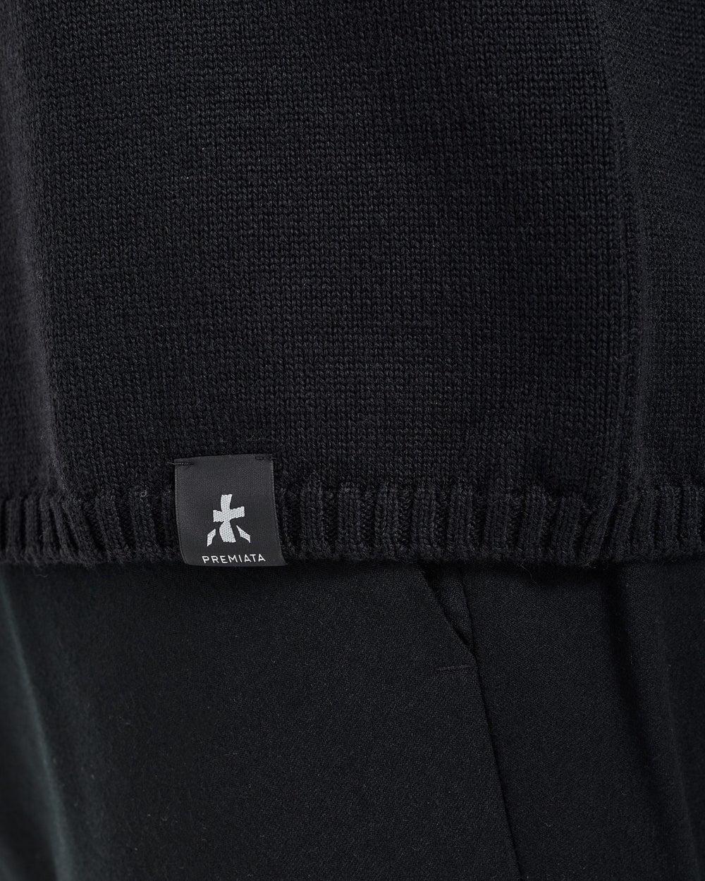Essential Black Crew Neck Sweater