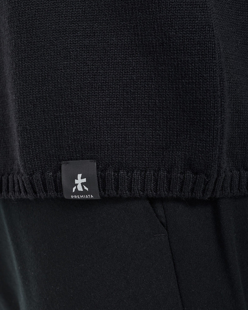 Essential Black Crew Neck Sweater